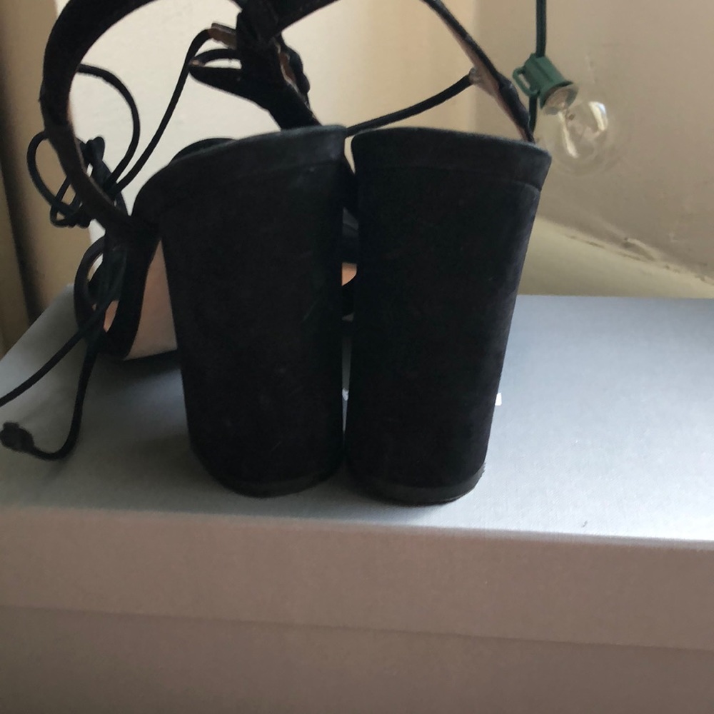 Steve Madden Black Block Wrap Heel - image 3